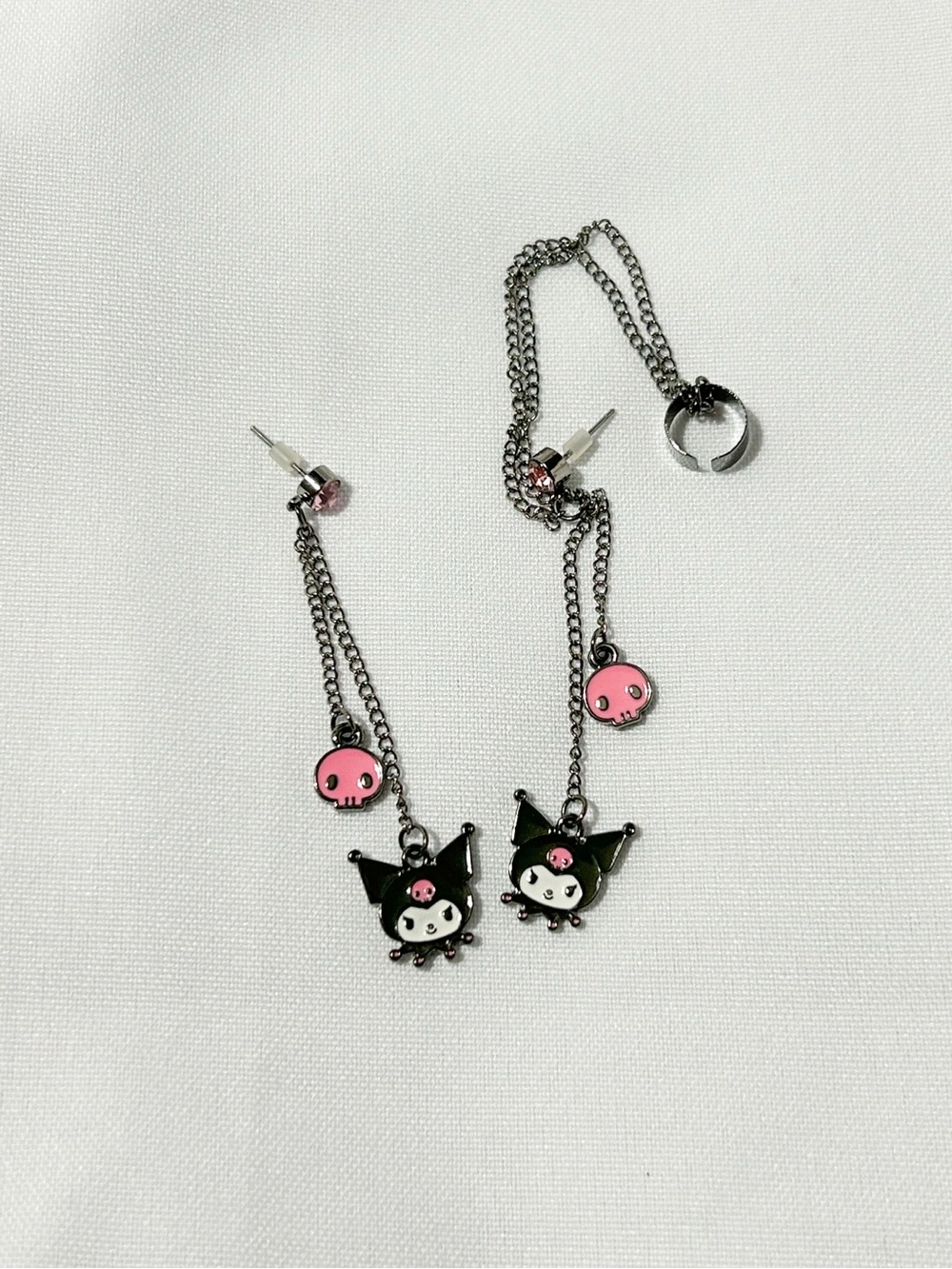 2/$10 Kuromi Dangle Earrings